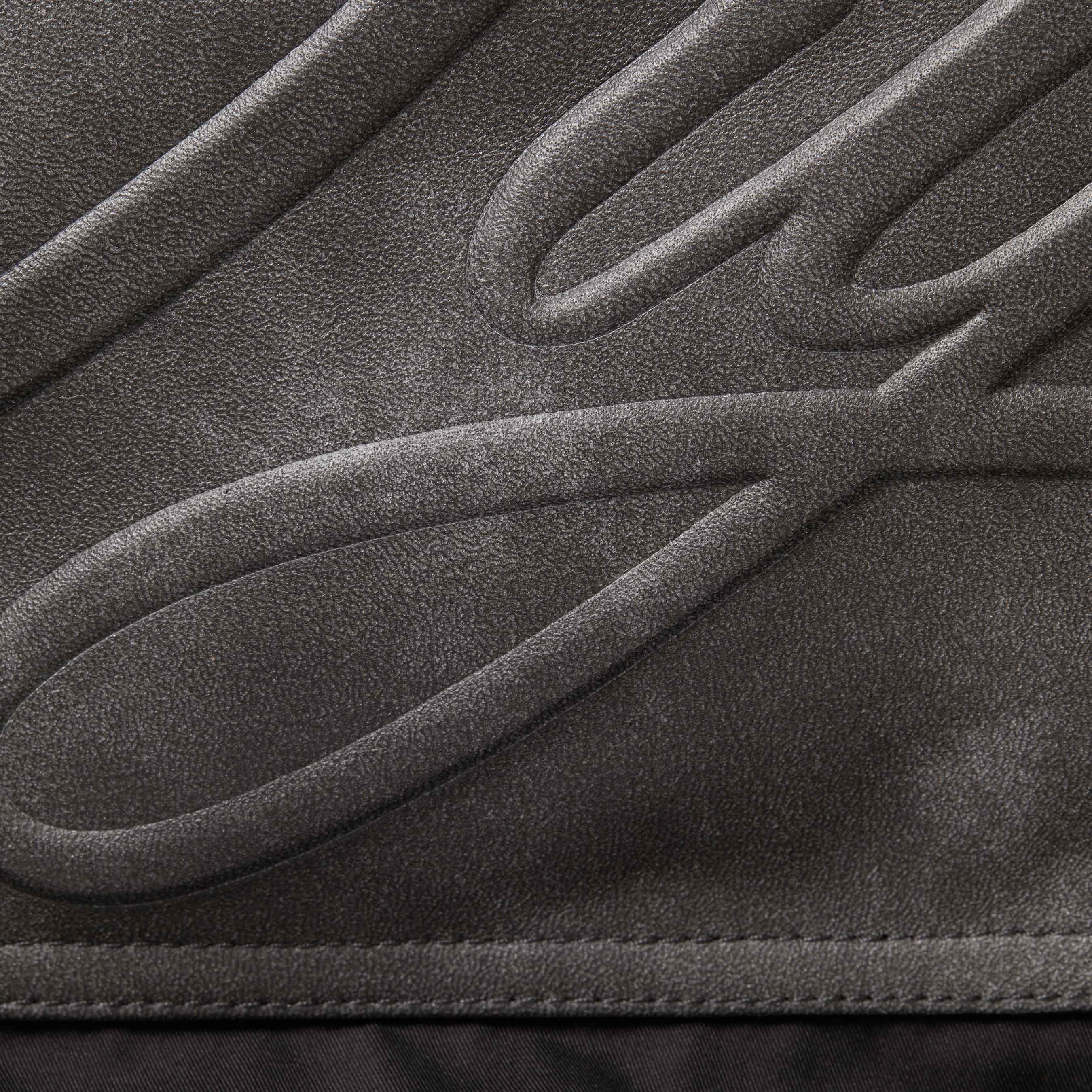 Leather Yoke Puffer Jacket view 19